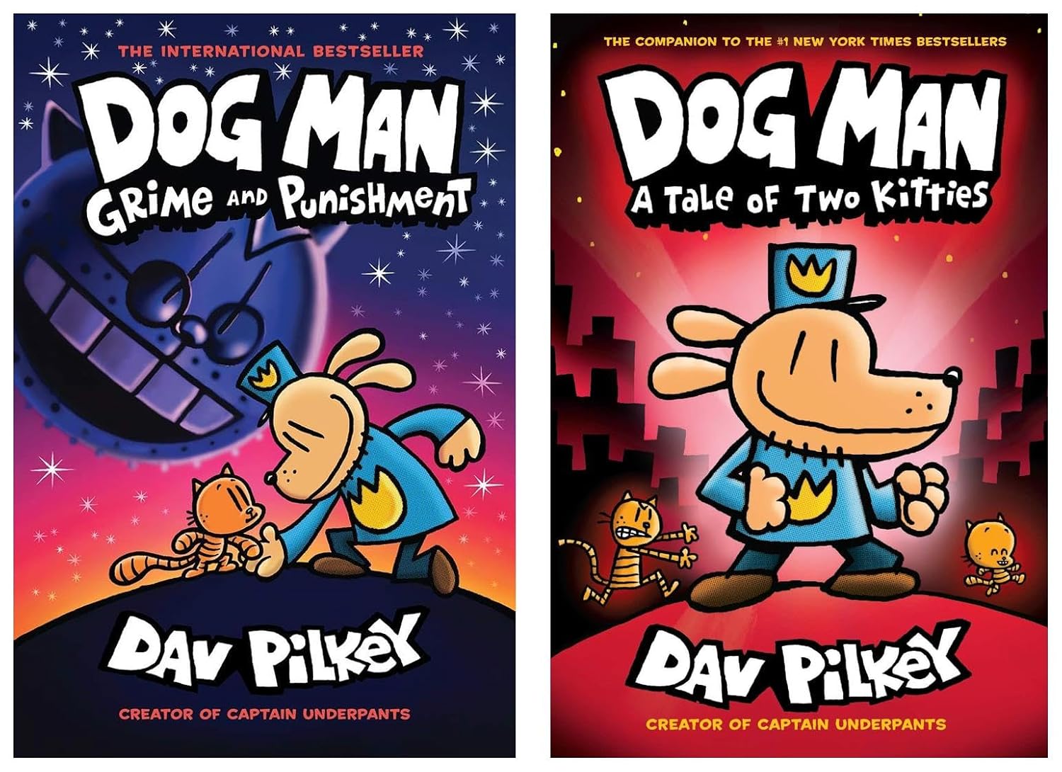 DOG MAN #03: A TALE OF TWO KITTIES & DOG MAN #09: GRIME AND PUNISHMENT (Product Bundle)
