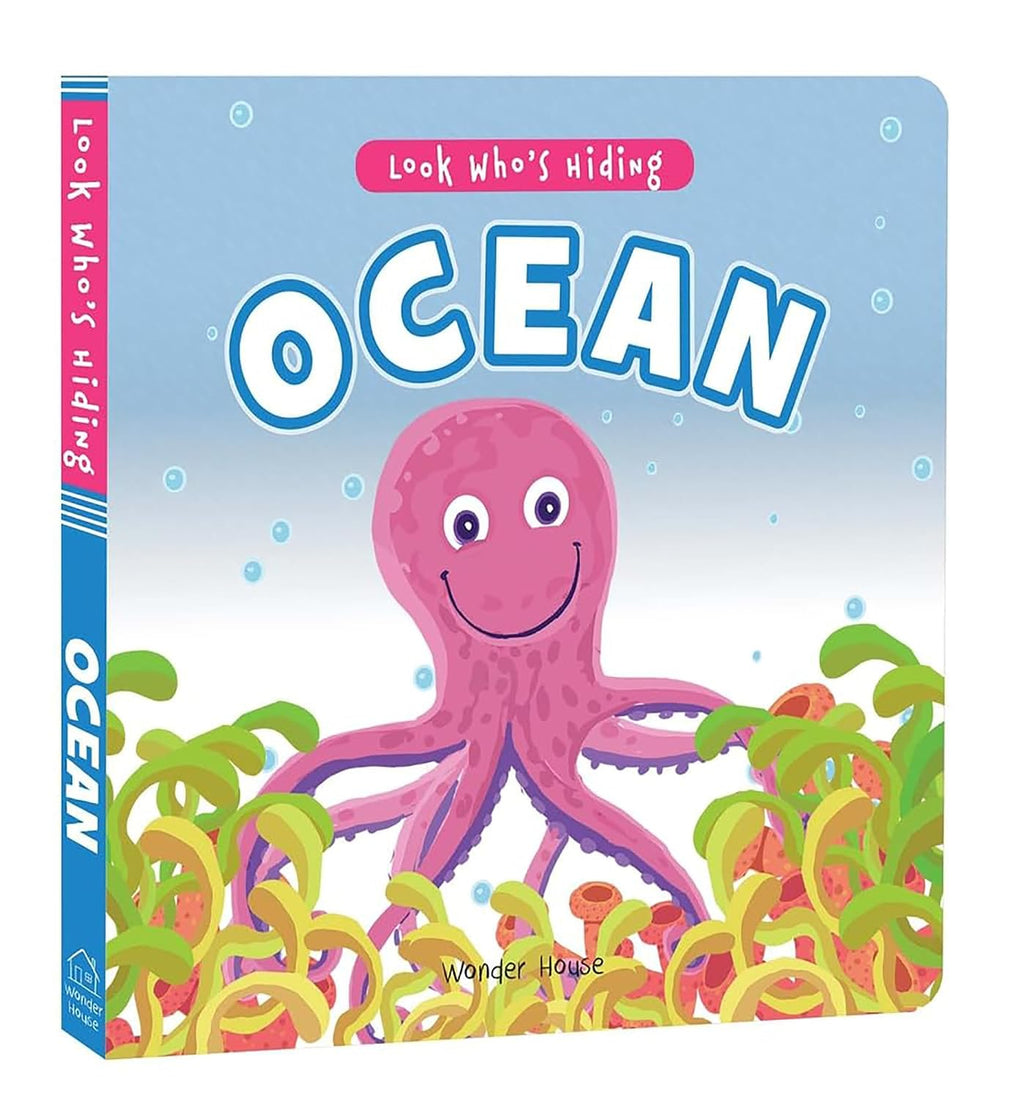 Look Who's Hiding - Ocean : Pull The Tab Novelty Books For Children (Board book)
