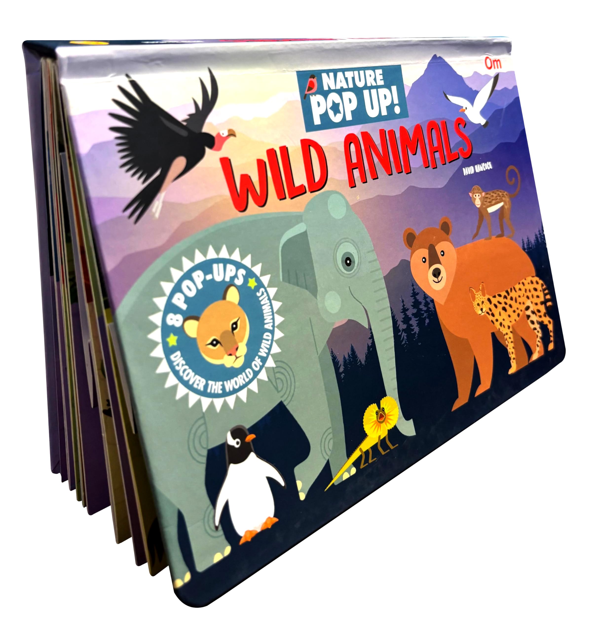 Pop Up Wild Animals Book for Kids: Interactive Learning with Adventure Pop-Up Scenes | Explore the Jungle, Safari & Forest Creatures | Fun Facts & Surprises Inside | Children’s Nature Pop-Up Book