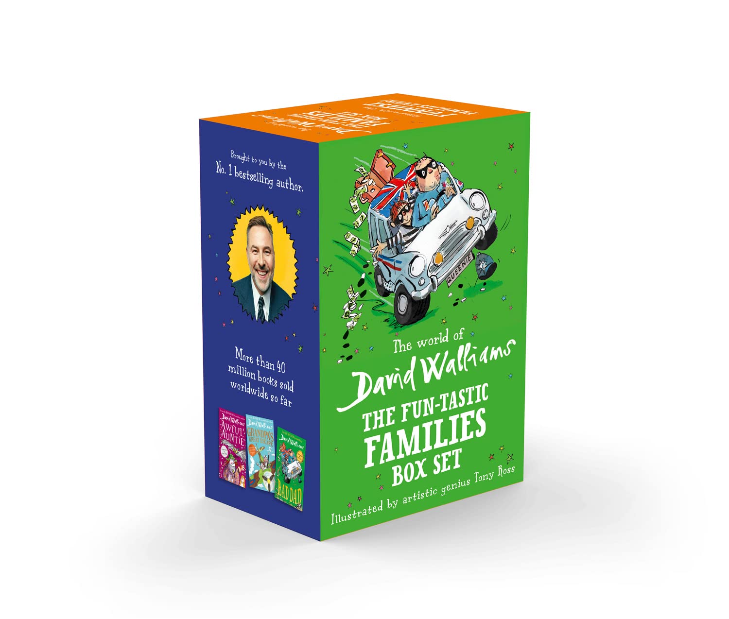 The World Of David Walliams: Fun-Tastic Families Box Set