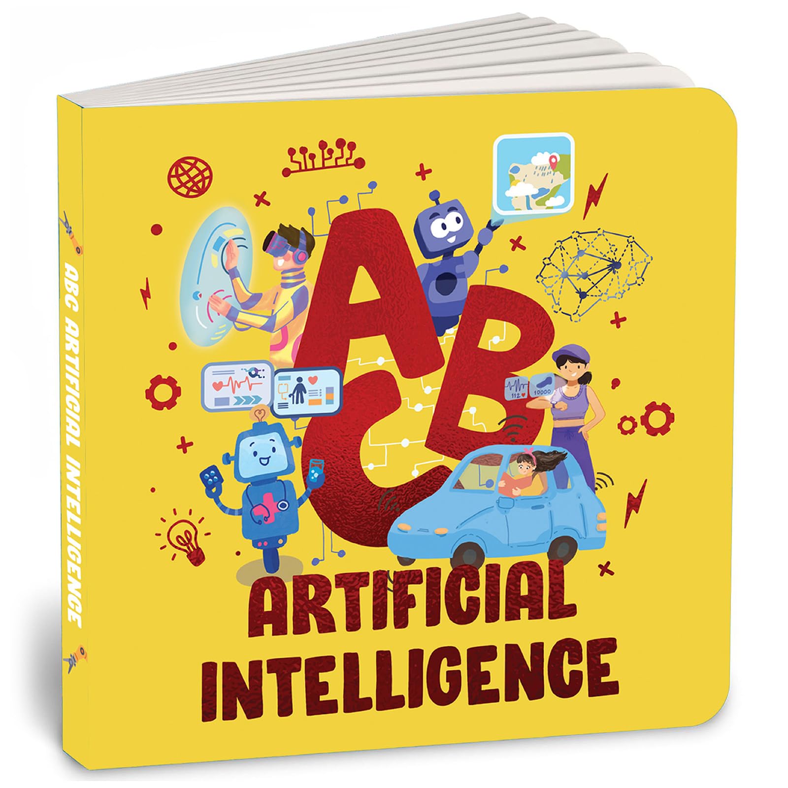 ABC Series - Artificial Intelligence: A First Introduction to AI for Kids and Adults – Learn Artificial Intelligence from A to Z with Simple ... Learning [Penguin Early Learning Series]