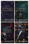 Queens and Monsters Series by J. T. Geissinger 4 Books Collection Set
