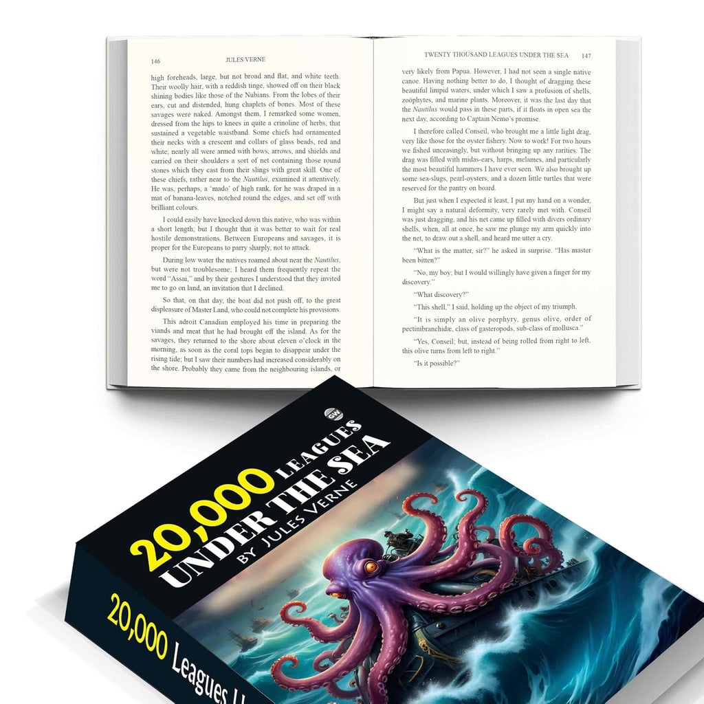 20,000 Leagues Under the Sea (Paperback) :- Legendary undersea odyssey, epic marine discovery, timeless fiction of exploration, thrilling adventure masterpiece, world literature classic (Paperback)