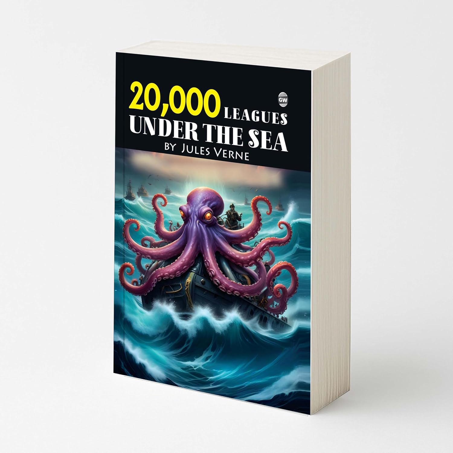 20,000 Leagues Under the Sea (Paperback) :- Classic sea voyage story, captivating ocean journey, pioneering science fantasy, tale of mystery and exploration, inspiring adventure novel (Paperback)
