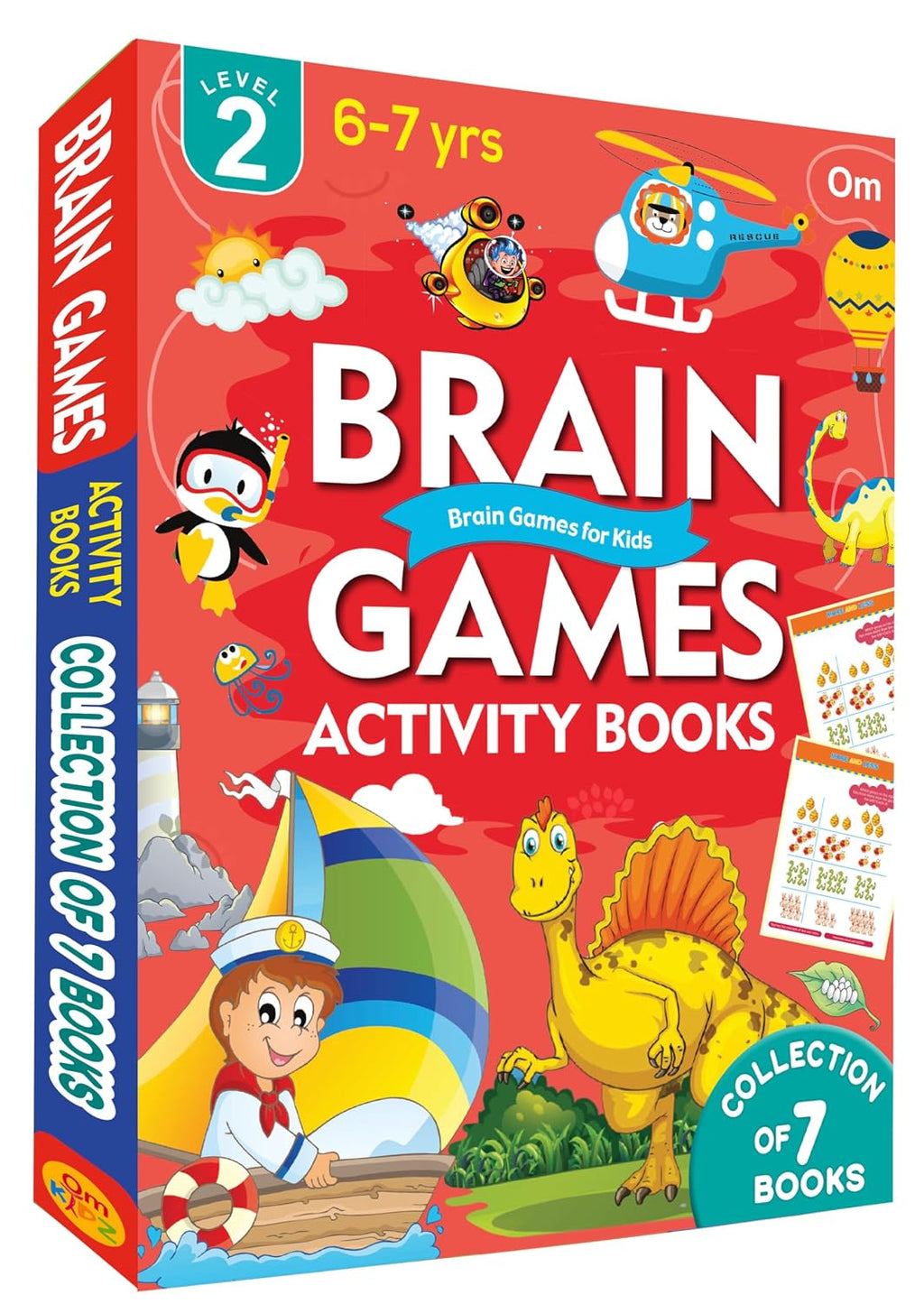 Activity Book : Brain Games Activity Book Level 2 (Set of 7 Books) (Paperback)