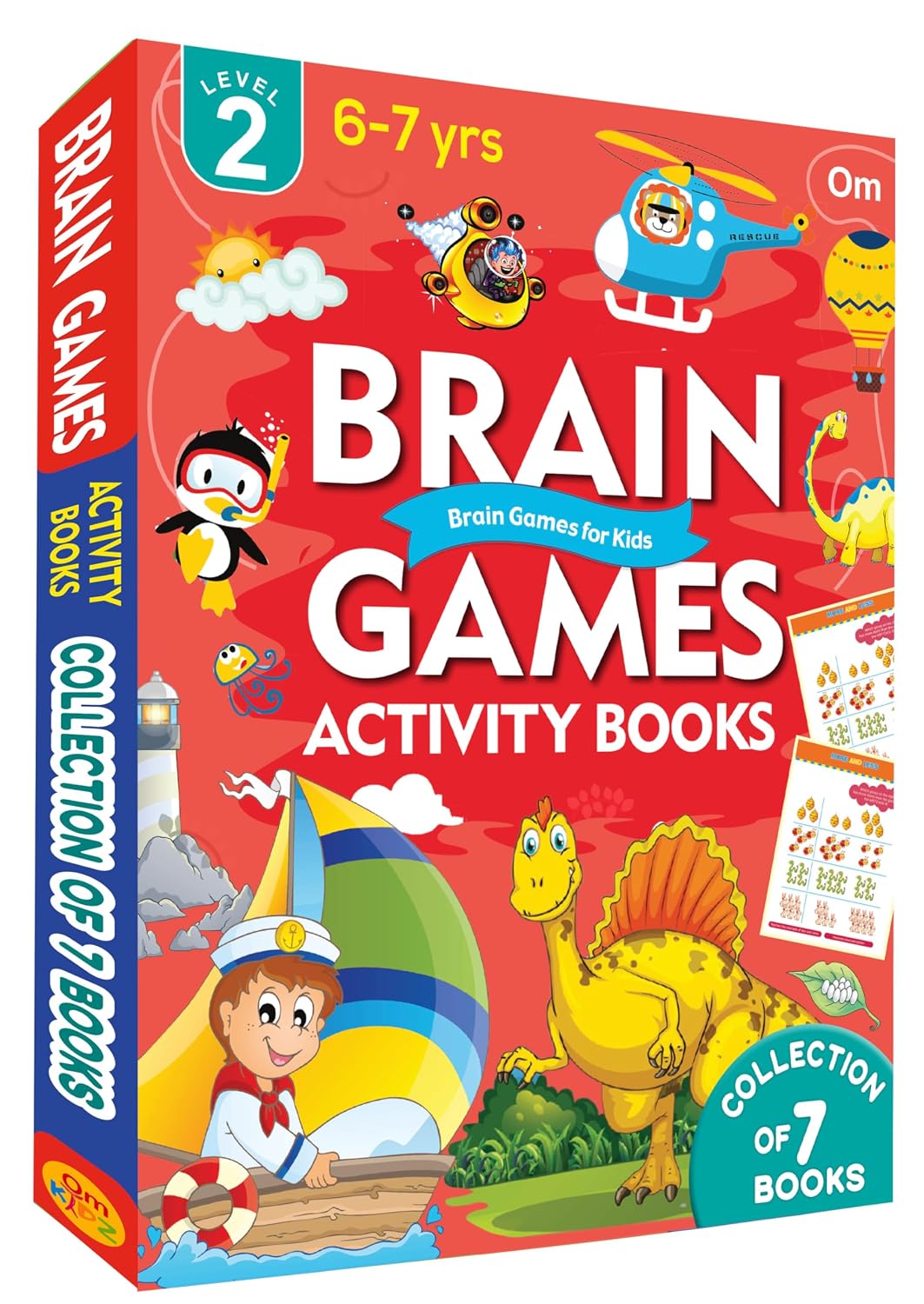 Activity Book : Brain Games Activity Book Level 2 (Set of 7 Books) (Paperback)