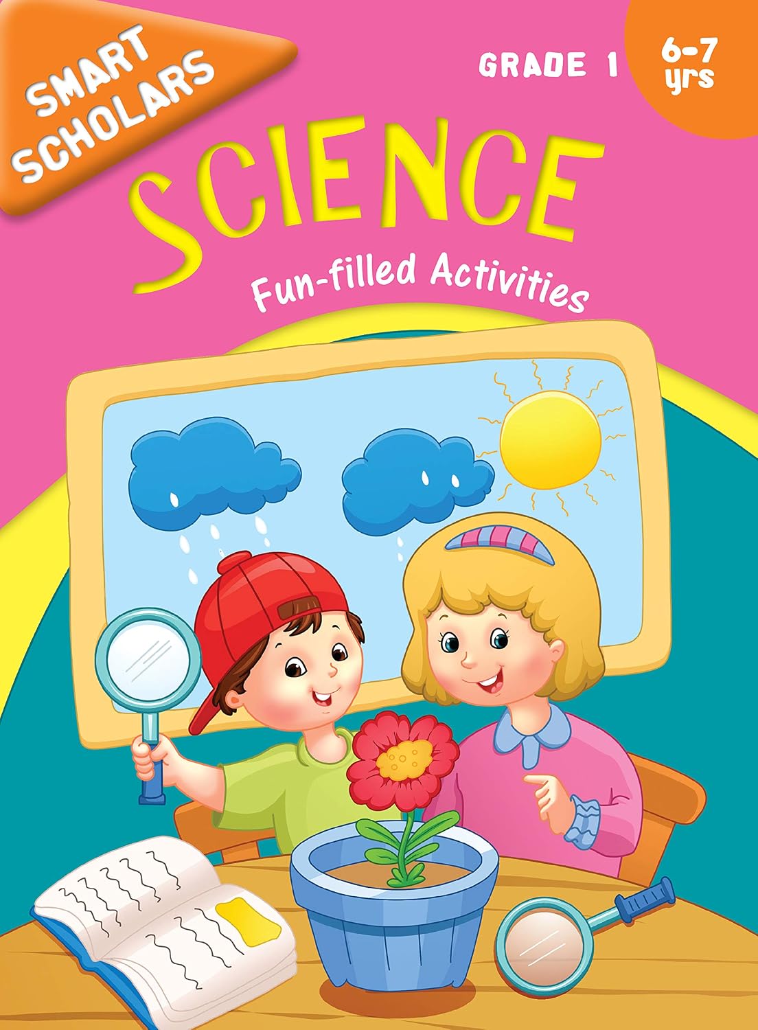 Science Fun-Filled Activity Book for Kids Grade 1: Smar Schoolars | Science for Early Learners | Children’s Skill Build | Hands-On Learning ; 6+ Ages (Paperback)