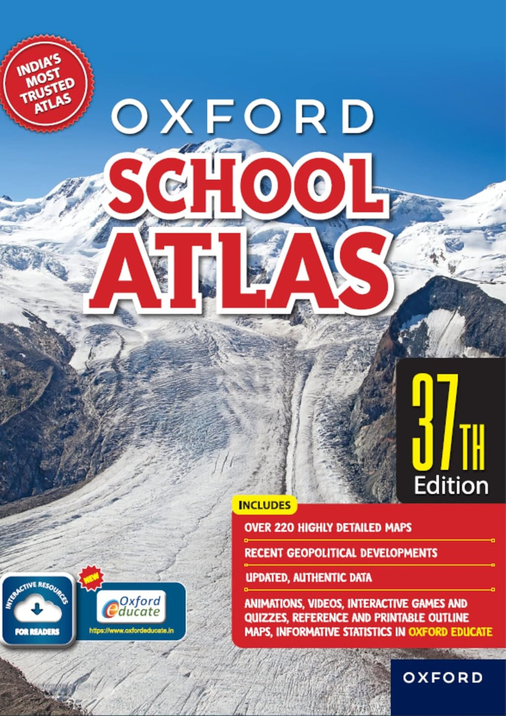 Oxford School Atlas 37th Edition | NEP Aligned (Paperback)
