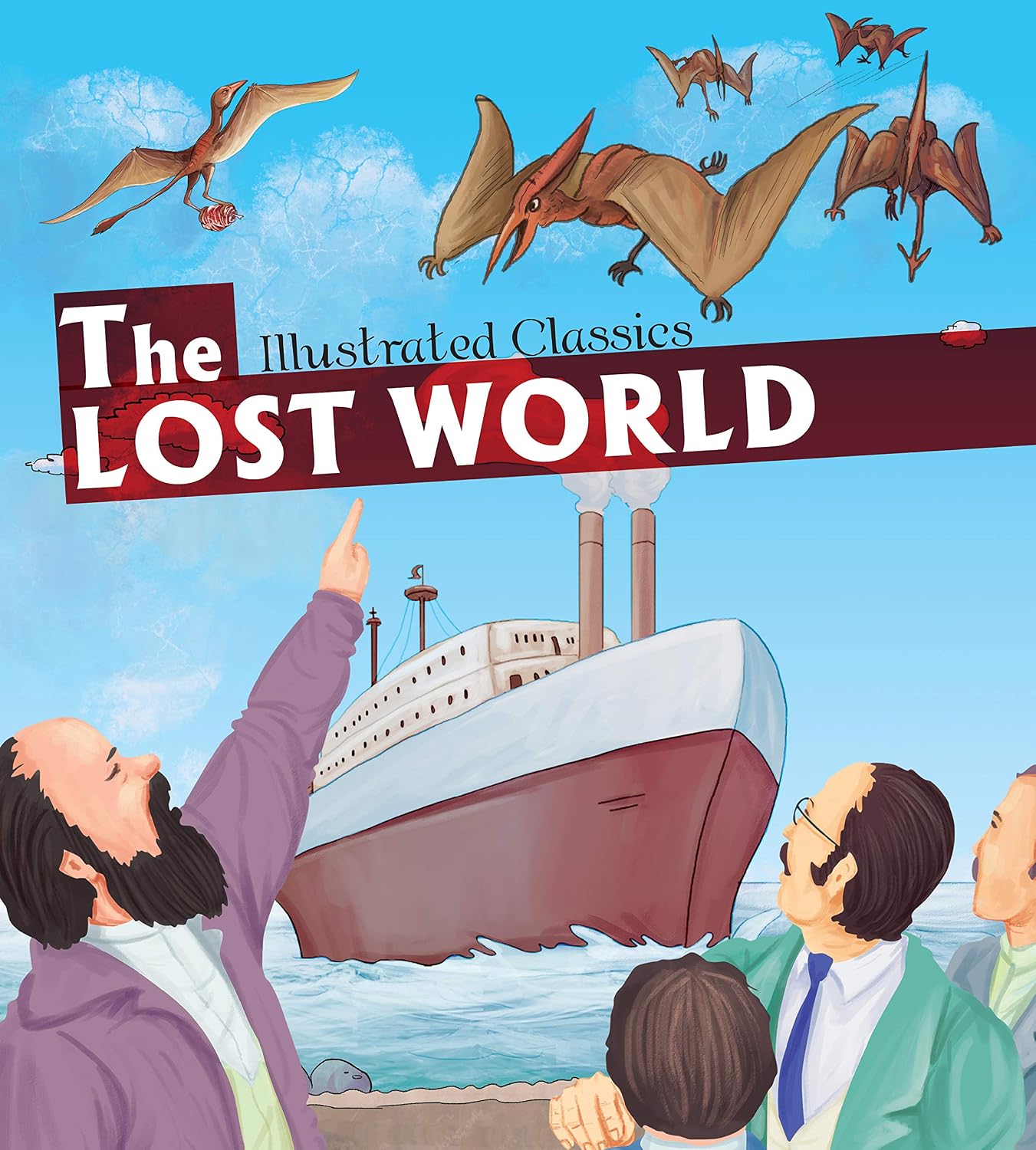Children Illustrated Classics: The Lost World (Om Illustrated Classics) (Paperback)