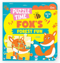 Puzzle Play Time: Play Fox's Forest Fun | Jigsaw Puzzle & Story Book for Kids | Woodland Animal Adventure Activity Book | Interactive Puzzle Book for Children Ages 1+ (Board book)