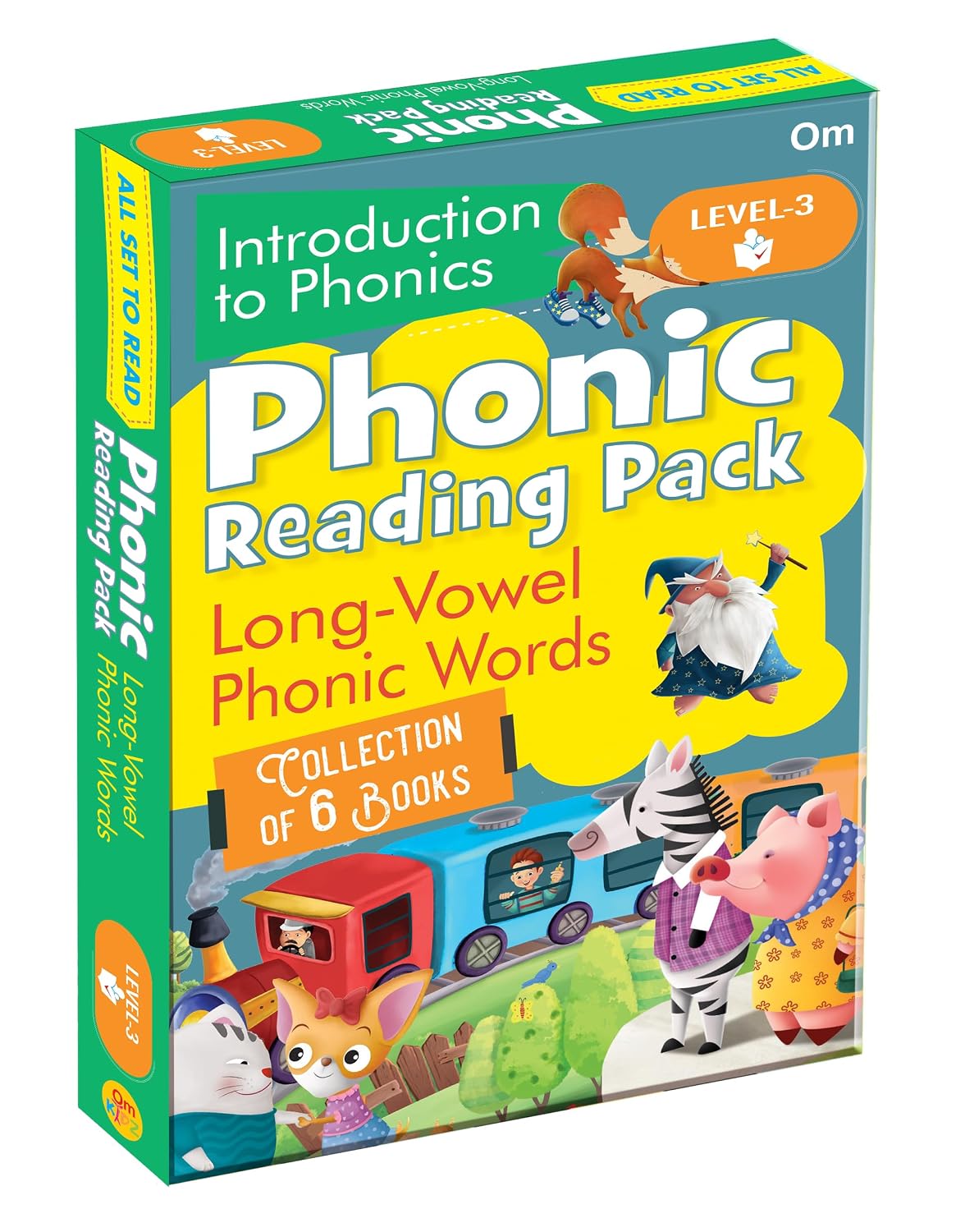 All Set to Read: Phonic Reading Pack Level 3: Long Vowel Phonic Words for Children | Children's Book on Reading Phonics | Early Reading Skills | Fun Activities & Stories | Vowel Word Practice | Build  (Paperback)