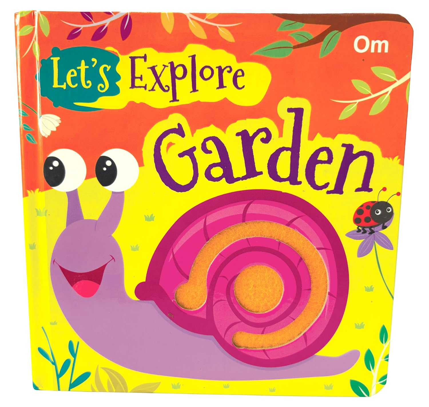 Garden: Let's Explore | Felt book | Children illustrated Book (Novelty Book)