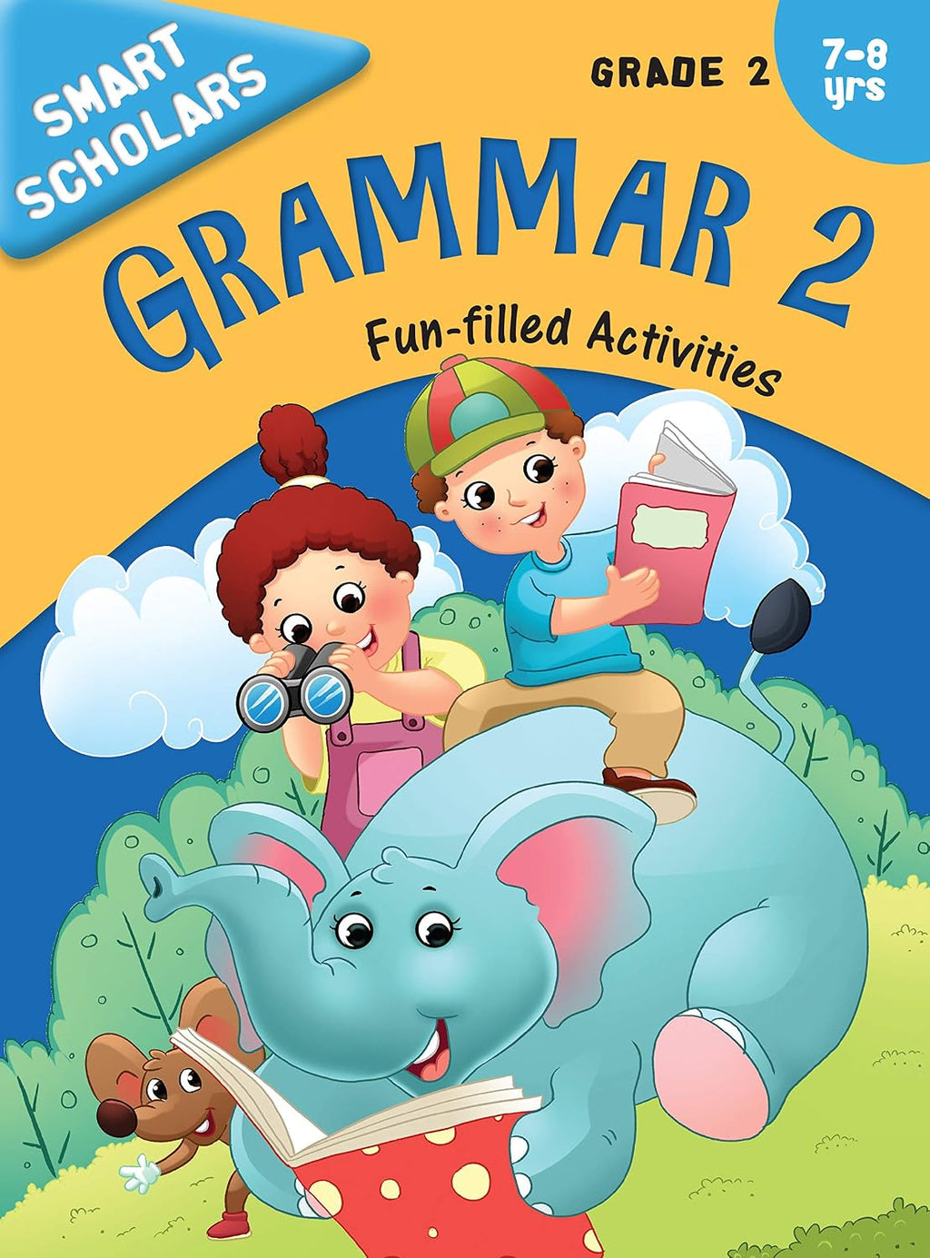 Grammar 2 Fun-Filled Activity Book for Kids Grade 2: Smart Scholars | Puzzles and Creative | Engaging Exercises | Learning Grammar ; 7+ Ages (Paperback)