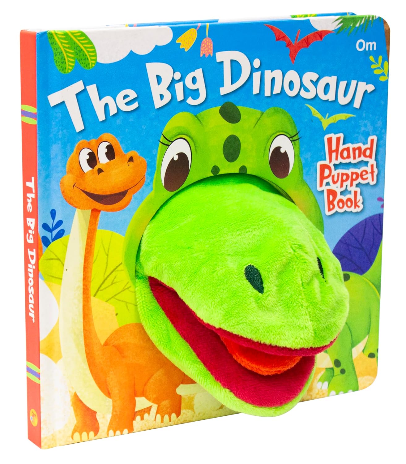 The Big Dinosaur Hand Puppet Book for Children: Animal Hand Puppet Board Book for Babies | Fun Interactive Dino Toy Book | Touch and Play Story | Animal-Themed Picture Book for Kids; 1+ Ages (Board book)