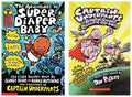 Adventures of Super Diapeer Baby (Captain Underpants) & Captain Underpants and the Revolting Revenge of the Radioactive Robo - Boxers Dave Pilkey (Product Bundle)
