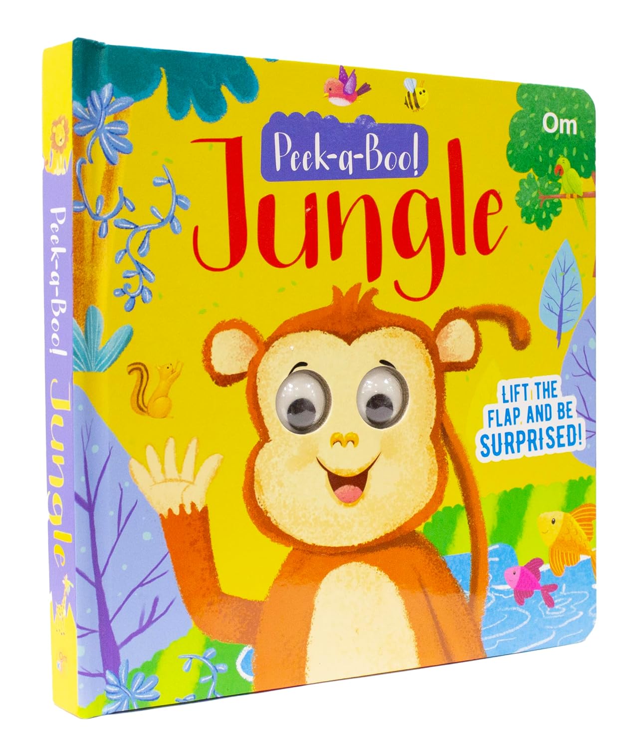 Peek-A-Boo! Jungle Board Book for Children: Lift the Flap Adventure for Babies and Toddlers | Discover Wild Creatures in an Interactive Board Book | Learn & Play with Jungle Creatures (Board book)