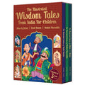 The Illustrated Wisdom Tales from India for Children (Boxed set of 3 Books)-Tenali Rama |Akbar and Birbal | Mulla Nasruddin: Collection of 3 Books (Illustrated Story Books) (Hardcover)