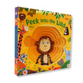Board book: Peek into the Wild - Illustrated rhymes for kids - Board Book for Children Age 1-3 Years (Board book)