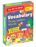 All Set to Read: My First Vocabulary Building Pre-K Learning Pack - Three Letter Words – Pack C | Little Learner’s Word Kit | 3 Letter Words Story Book for Children | First Steps in Vocabulary | Start (Paperback)
