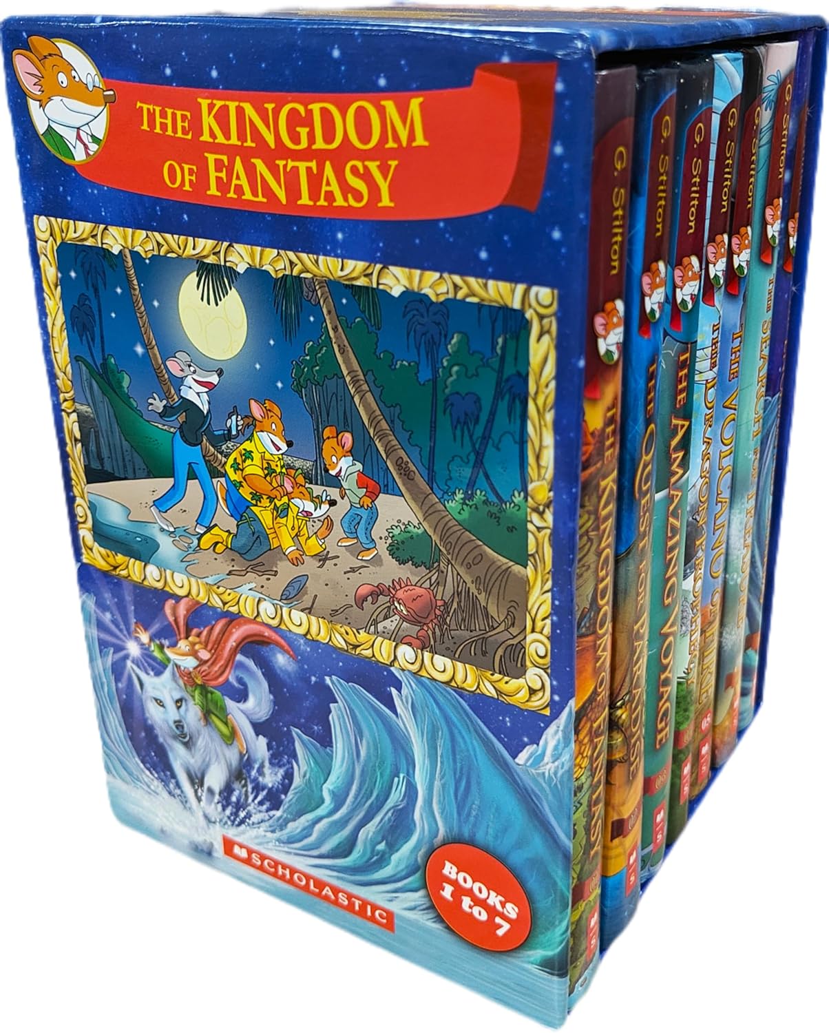 Geronimo Stilton - The Kingdom Of Fantasy Box-set (7 Books) (Board book)