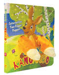 Hopping Kangaroo Finger Puppet Book for Children: Animal Finger Puppet Board Book for Babies | Fun Interactive Kangaroo Toy Book | Touch and Play Story | Animal-Themed Picture Book for Kids (Board book)