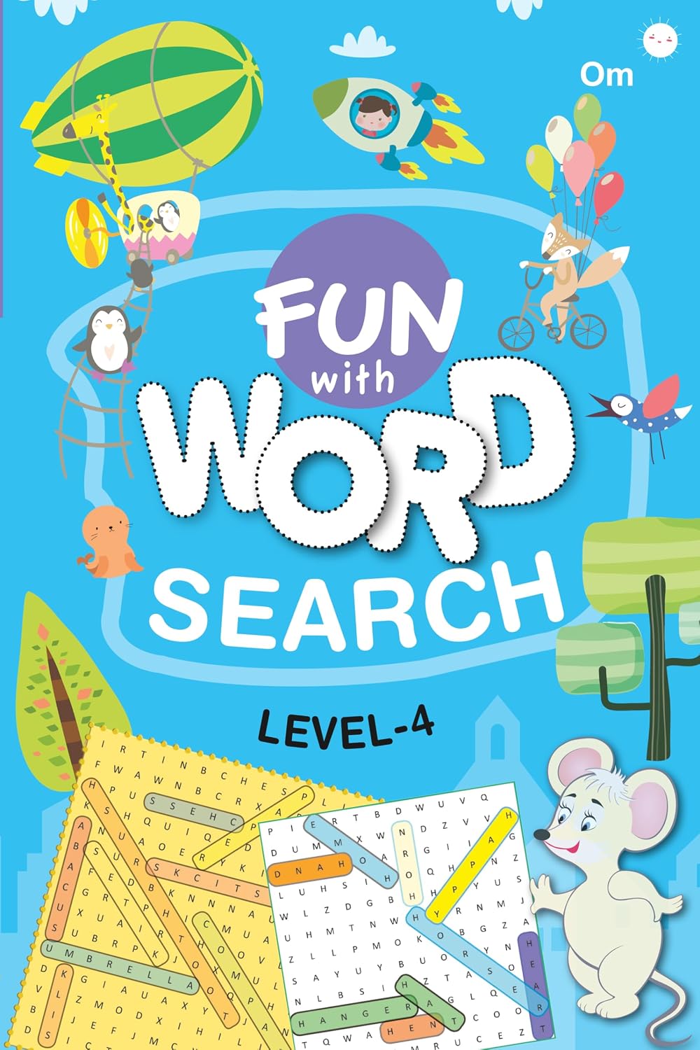 Fun With Word Search Level-4 - Word Puzzles Activity books for Kids - Word Search Book with Solutions (Paperback)