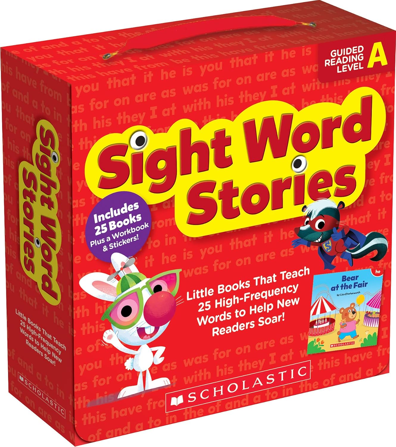 Sight Word Stories: Level a (Parent Pack): Fun Books That Teach 25 Sight Words to Help New Readers Soar (Scholastic Guided Reading Level a) (Product Bundle)