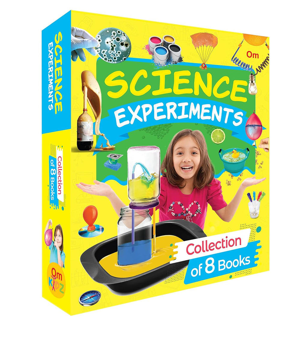 Science Experiments: Collection of 8 Books - Science Activity Book for Kids - Simple, fun and engaging activities for Kids (Paperback)