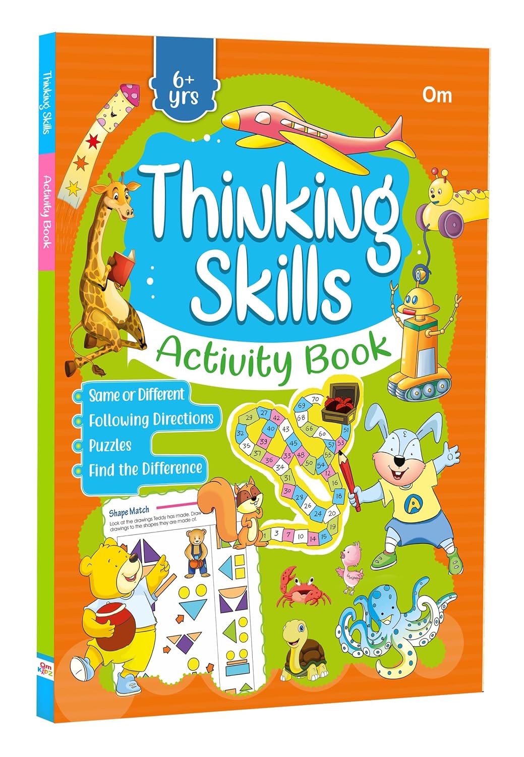 Thinking Skills Activity Book- Colourful activities for kids (Paperback)