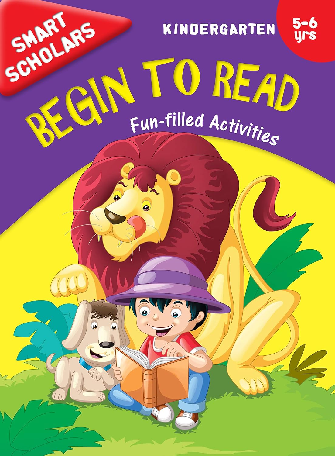 Activity Book : Kindergarten : Smart Scholars- Kindergarten Begin To Read Fun-filled Activities (Smart Scholars Series) (Paperback)