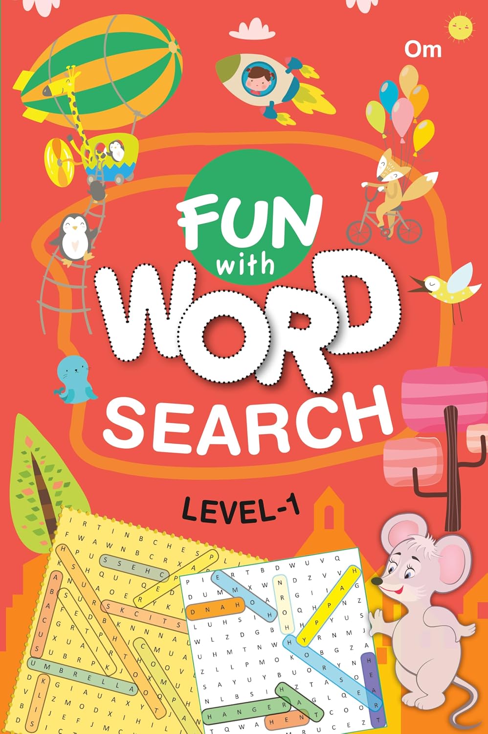 Fun With Word Search Level-1 - Word Puzzles Activity books for Kids - Word Search Book with Solutions (Paperback)