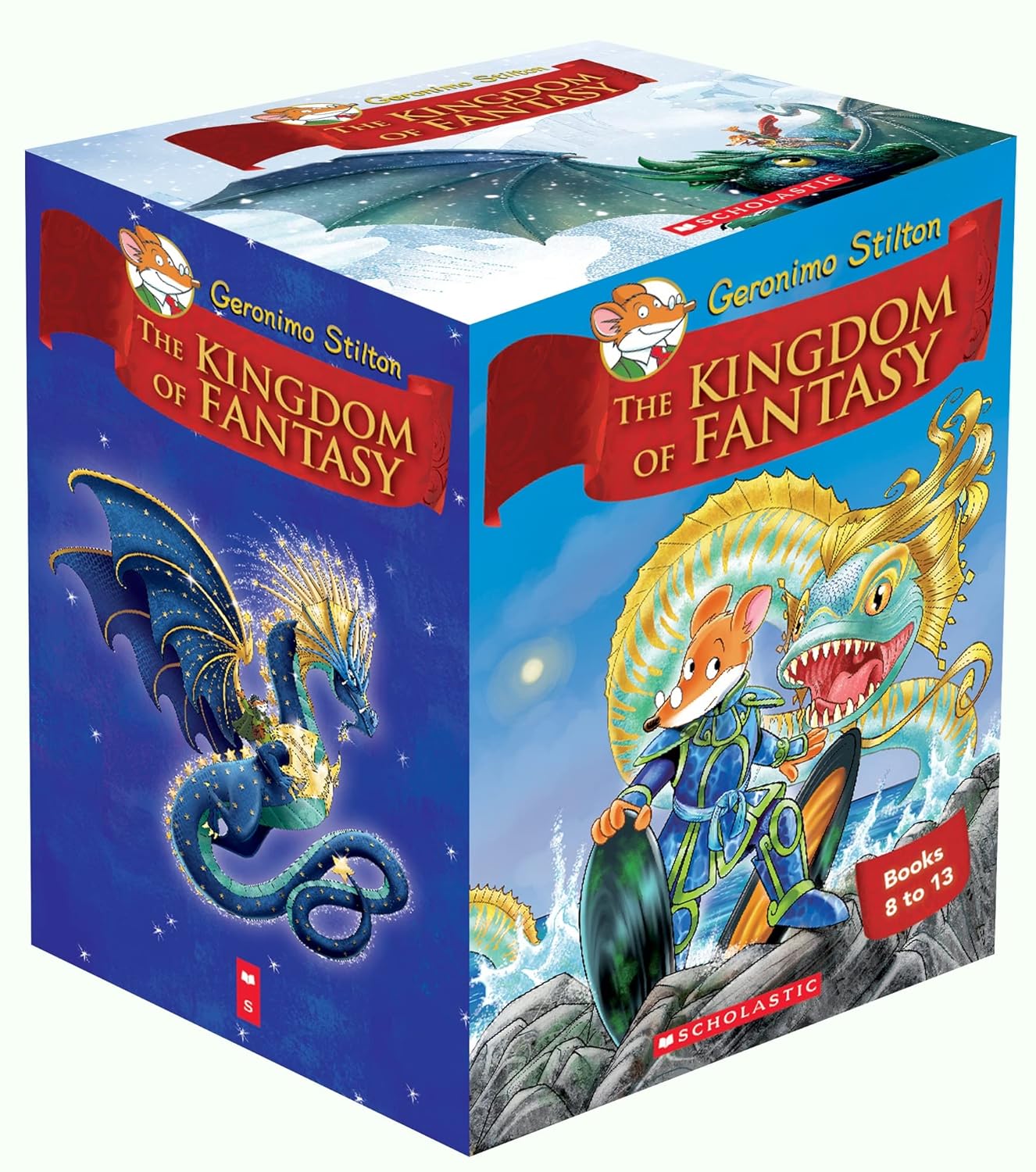 Geronimo Stilton: The Kingdom of Fantasy Books 8 to 13 Box Set (Product Bundle)