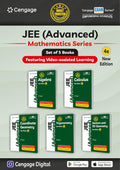 Cengage Mathematics Combo for JEE Advanced: Algebra + Calculus + Coordinate Geometry + Trigonometry + Vectors & 3D Geometry Set of 5 Books with Chapterwise Concept Videos & Online Assessments (Paperback)