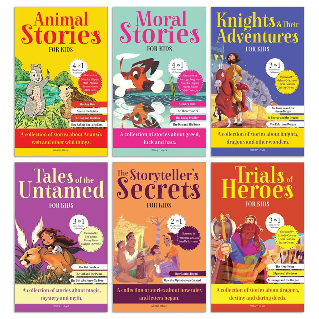 A Collection of Stories about Courage and Morals (Pack of 6 books) Batch 1 (Paperback)