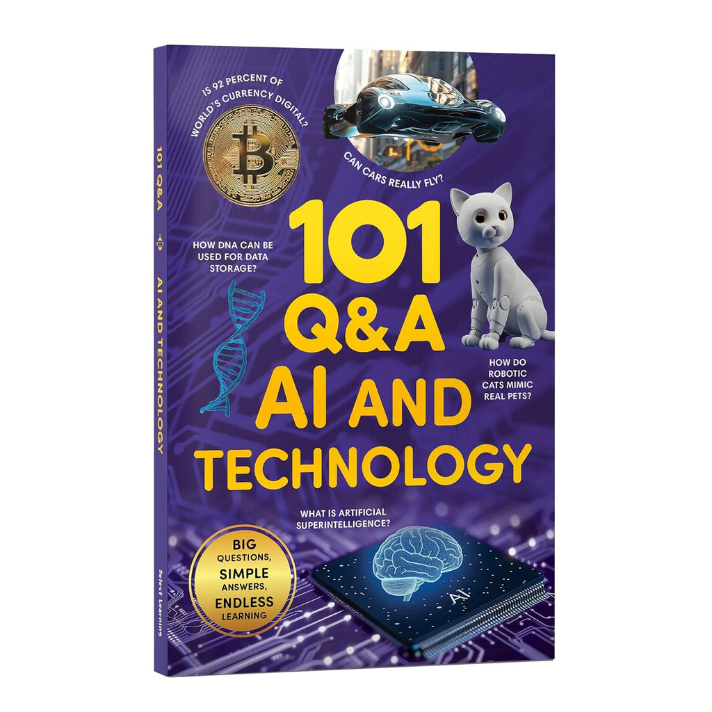 101 Q&A AI and Technology: Encyclopedia for Kids I Amazing Questions & Answers with Beautiful Illustrations I Knowledge Book about Artificial Intelligence, Computers, Gadgets, Space Tech & Inventions  (Paperback)