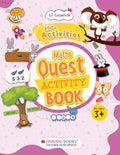 Oswaal Lil Legends 250+ Activities Maths Quest Activity Book for Age 3+ Years | Counting, Number Recognition & Early Maths Skills | Preschool Maths Learning Activities | Workbook For LKG & UKG (Paperback)