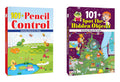 101+ Pencil Control and Spot the Hidden Objects Activity Book for Kids : Kid’s Learning Book with Activities, Fun Book, Preschool Learning Games, Activities for Toddlers | Combo of 2 (Paperback)