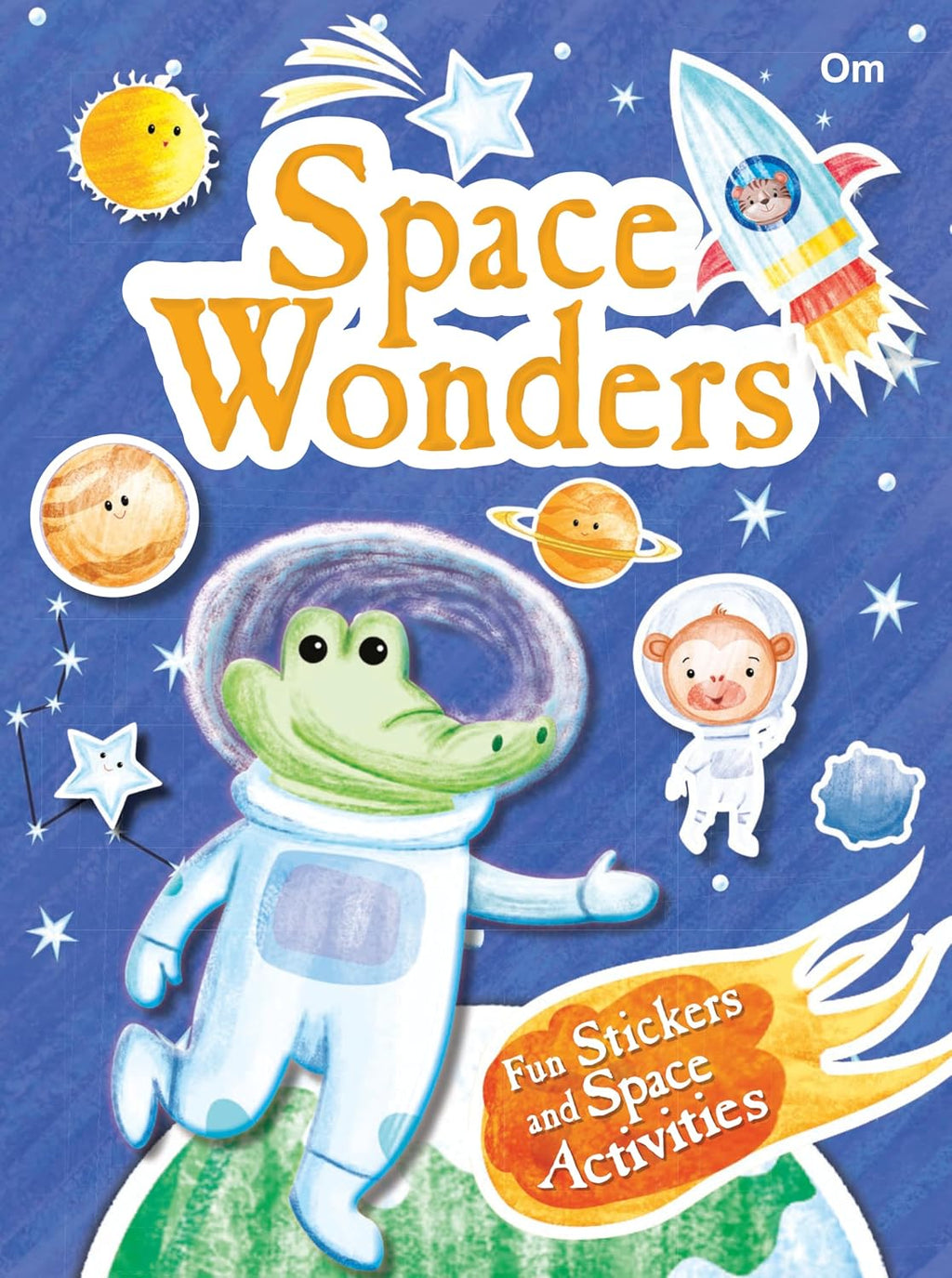Space Wonders: Fun Stickers and Space Activities | Sticker Activity Book (Paperback)