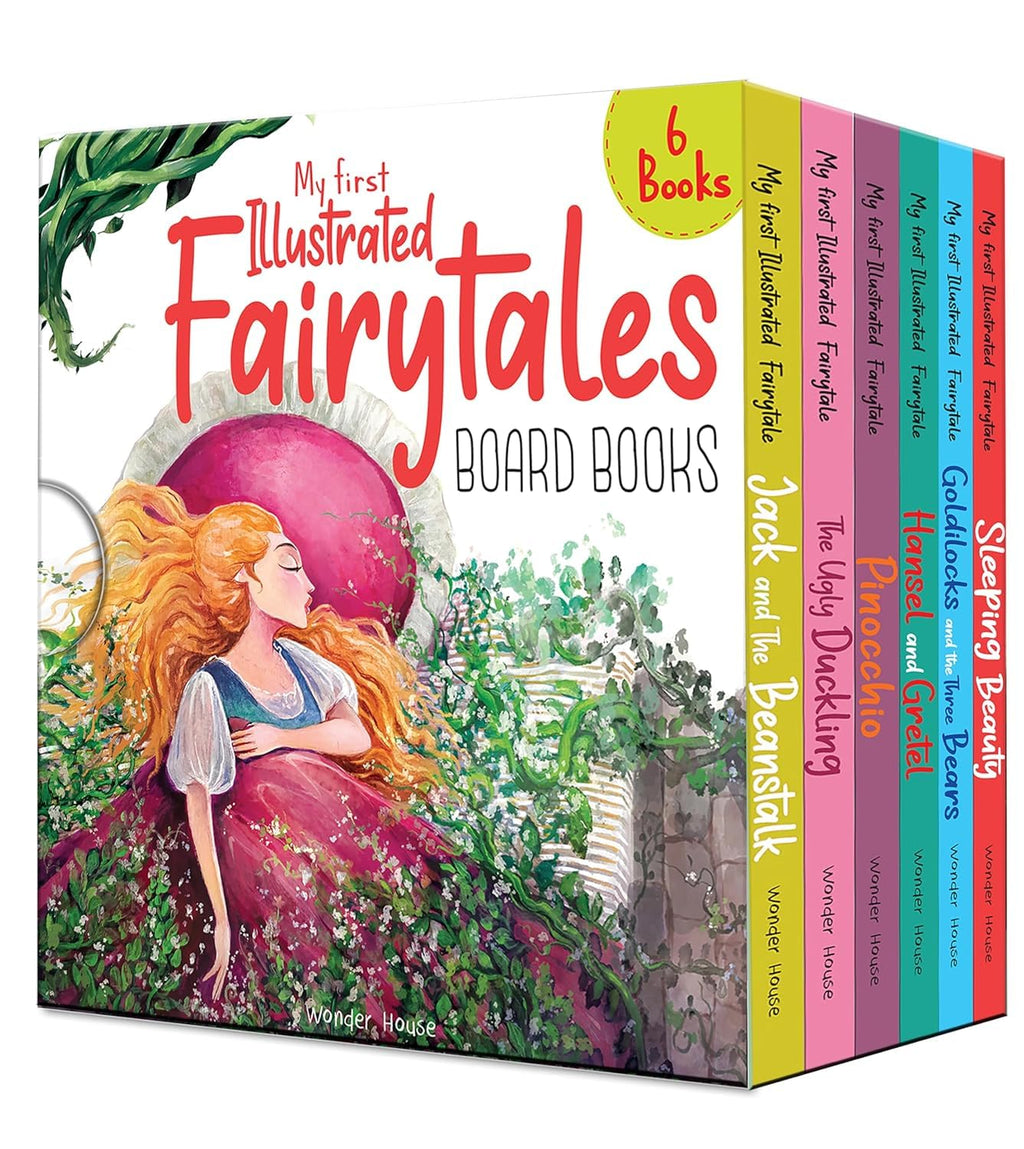 My first Illustrated Fairytales (Set of 6 Books) (Board book)