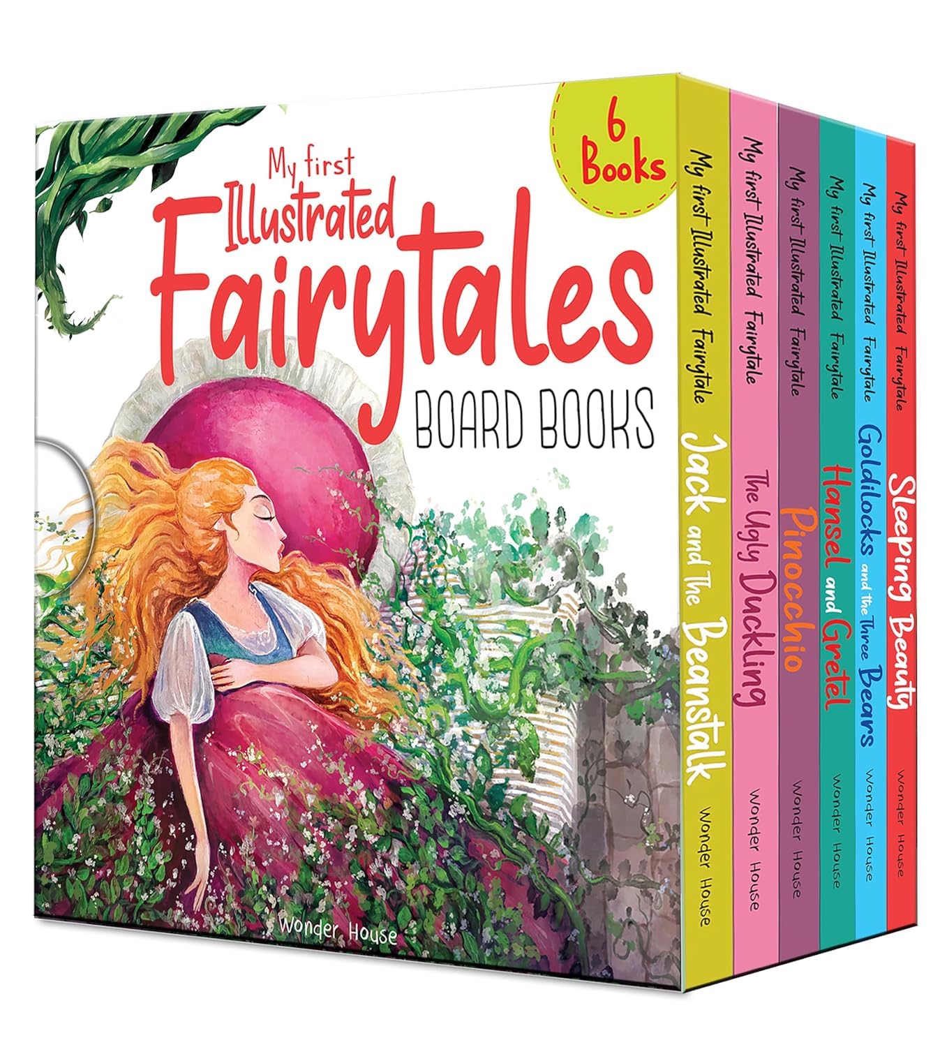My first Illustrated Fairytales (Set of 6 Books) (Board book)