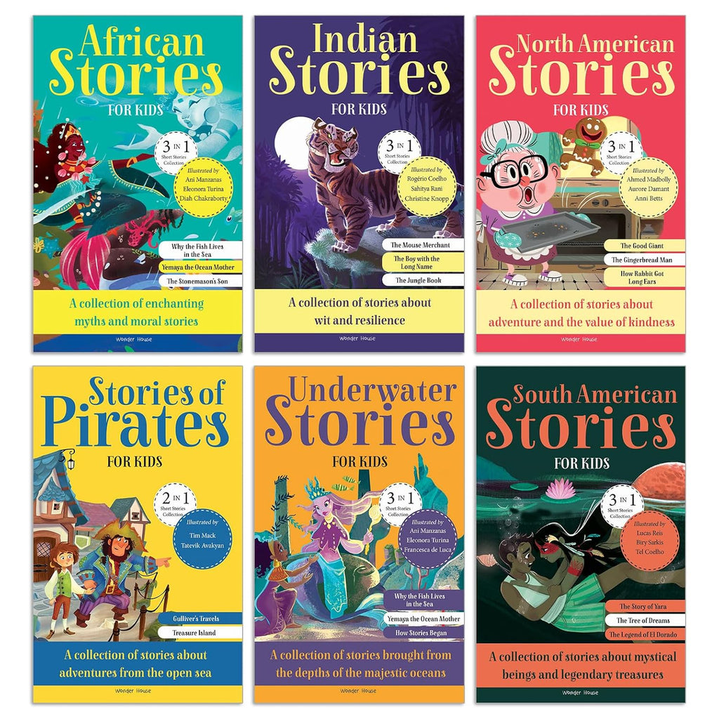 A Collection of Stories about Legends and Travels (Pack of 6) Batch 5 (Product Bundle)