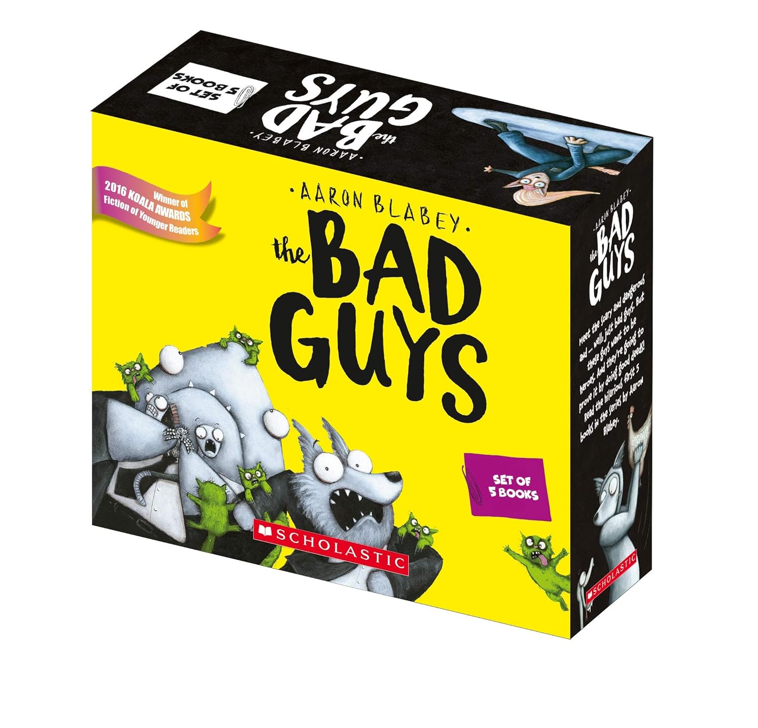 The Bad Guys Box-set (5 Books) (Paperback)