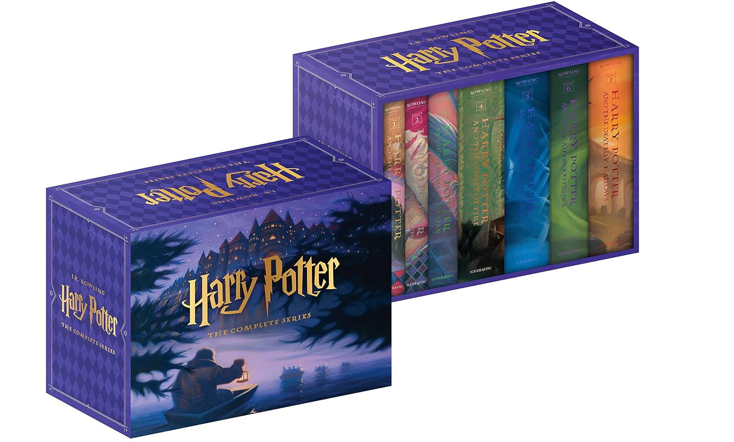 Harry Potter Hardcover Boxed Set: Books 1-7 (Slipcase) (Audio CD)
