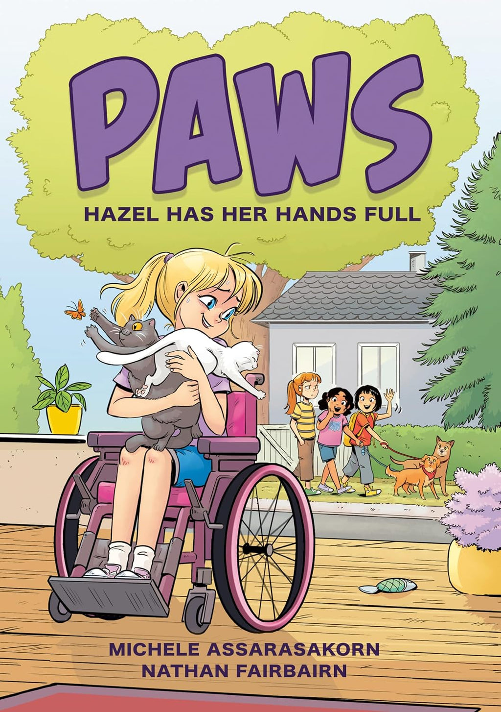 Paws 4: Hazel Has Her Hands Full (Hardcover)