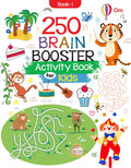 250 Activity Book for Kids: Brain Activity Book for Children | Learning Adventures Colour, Shapes & Match, Trace the Patterns & Lines, Word Search, Draw Features & More | Super-Fun Things | Dot-to-Dot (Paperback)