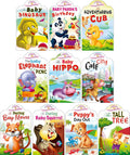 Sawan Baby Animal Story Board-Books (Die Cut) Set of 10 Books (Board book)