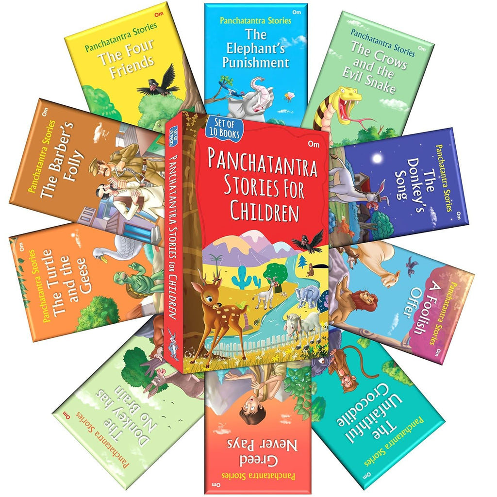 Panchatantra Stories for Children: 10 Best Panchatantra Collection | Illustrated Animal Fables | Easy-to-Read Timeless Moral Tales | Traditional Indian Stories | Wisdom & Fun | Classic Indian Wisdom f (Paperback)