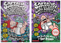 CAPTAIN UNDERPANTS #06: THE BIG BAD BATTLE OF THE BIONIC BOOGER BOY PART 1 & CAPTAIN UNDERPANTS #03: THE INVASION OF THE INCREDIBLY NAUGHTY CAFETERIA LADIES FROM OUTER SPACE (Product Bundle)
