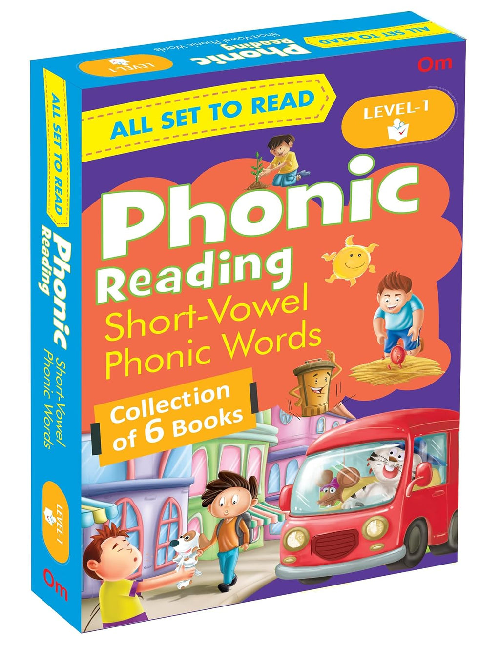 All Set to Read: A Phonic Reader – Children's Book on Reading | My First Phonic Reader | Vocabulary and Phonics | Learn to Read with Phonics | Reading Skill | Easy Phonics Interesting Stories | Best B (Hardcover)