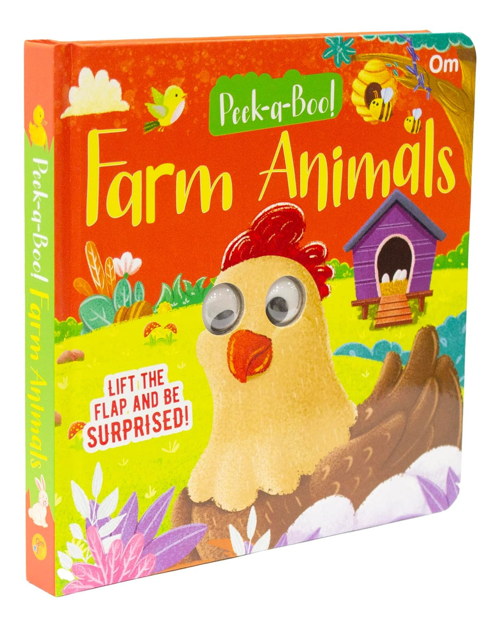 Peek-A-Boo! Farm Animals Board Book for Children: Lift the Flap Fun Book for Babies & Toddlers | Interactive Early Learning | Lift, Look & Learn | ... | First Farm Animal Book for Little Hands (Board book)